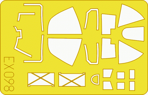 Eduard EX098 1:48 Lockheed P-38F/P-38J/P-38L Lightning