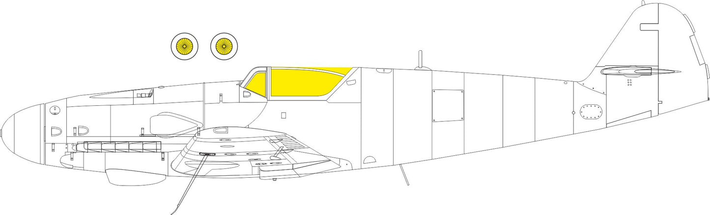 Eduard EX1002 1:48 Messerschmitt Bf-109K-4