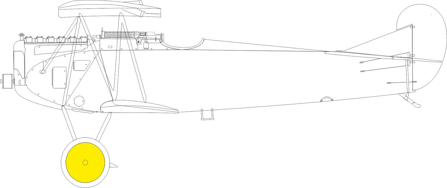 Eduard EX1008 1:48 Fokker D.VIIF