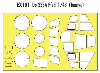 Eduard EX101 1:48 Dornier Do-335A Pfeil for Tamiya