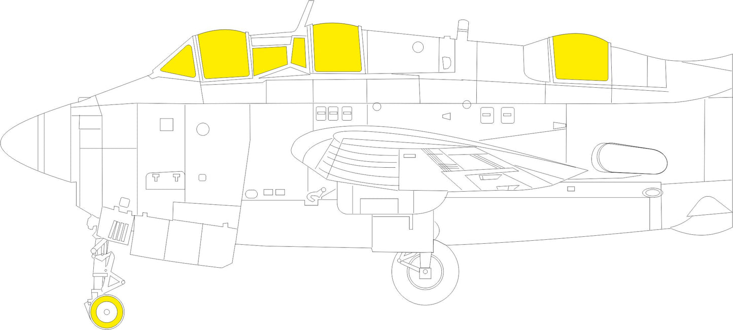 Eduard EX1016 1:48 Fairey Gannet AS.1/AS.4