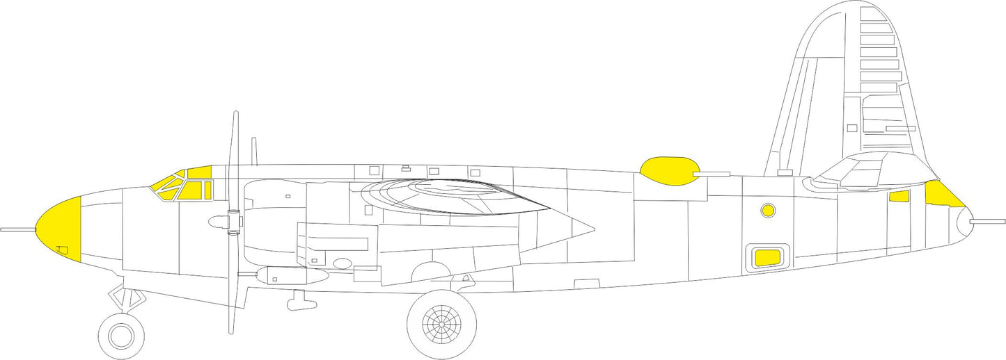 Eduard EX1044 1:48 Martin B-26B Marauder