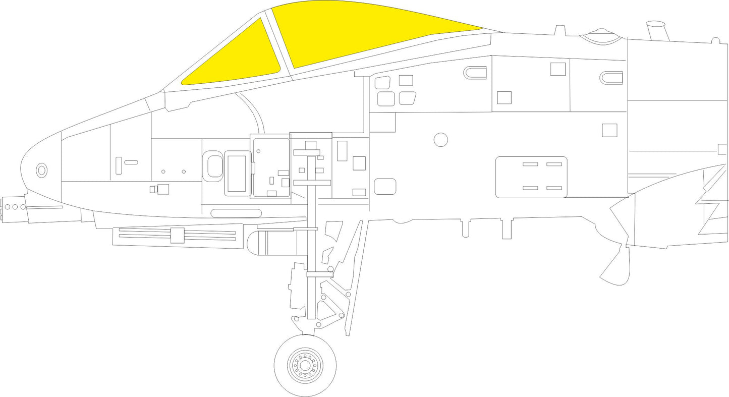 Eduard EX1049 1:48 Fairchild A-10C Thunderbolt II