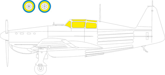 Eduard EX1064 1:48 Morane-Saulnier MS.406C1