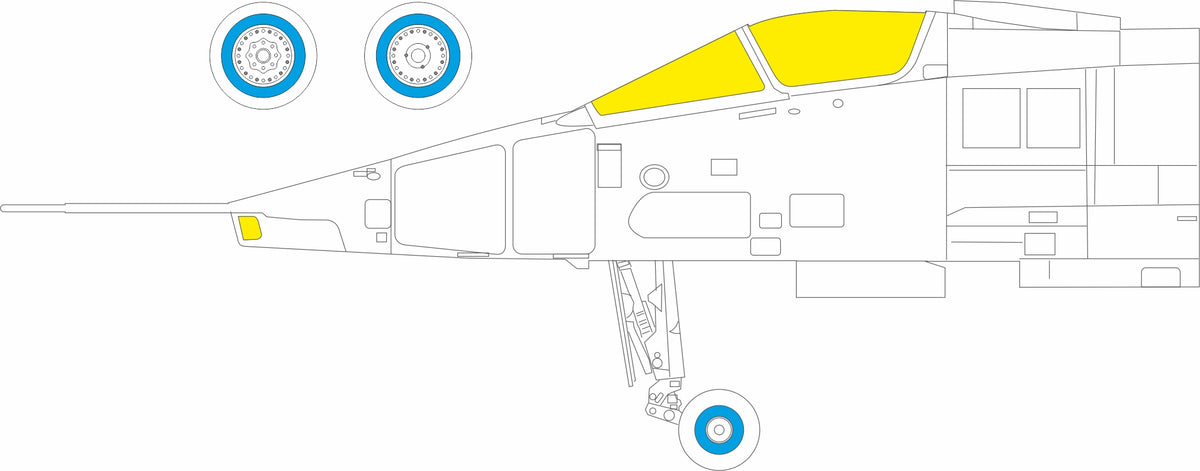 Eduard EDEX1129 1:48 Sepecat Jaguar GR.1/GR.1A TFace