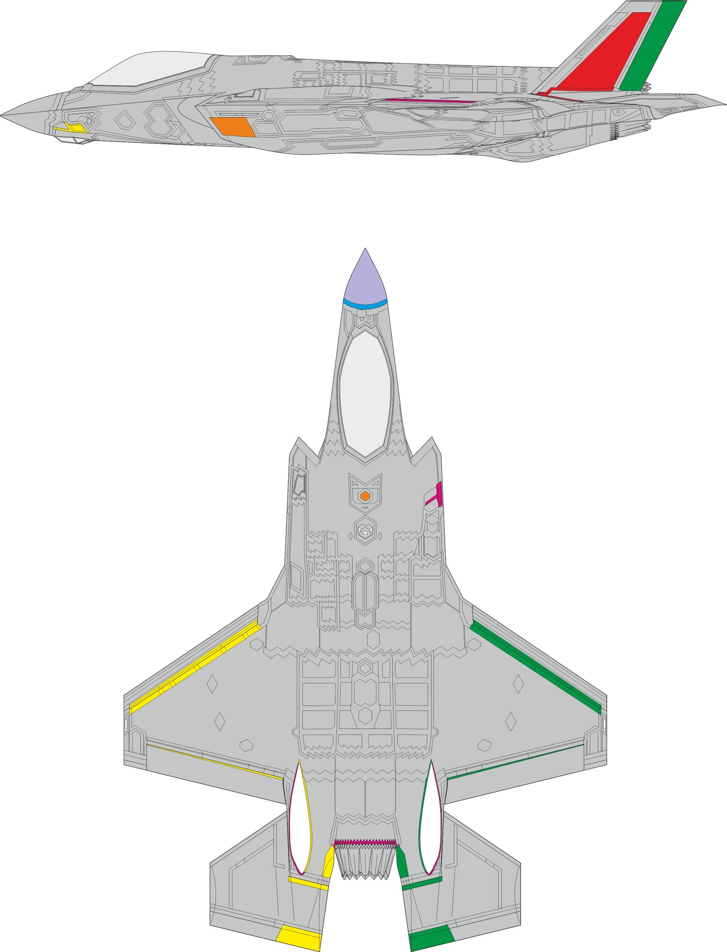 Eduard EX1157 1:48 Lockheed-Martin F-35A RAM coating late