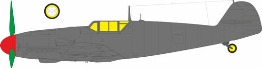 Eduard EX1195 1:48 Messerschmitt Bf-109G-6 late framed canopy TFace
