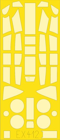 Eduard EX412 1:48 Messerschmitt Me-410A-1