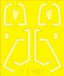 Eduard EX480 1:48 Rockwell B-1B Lancer