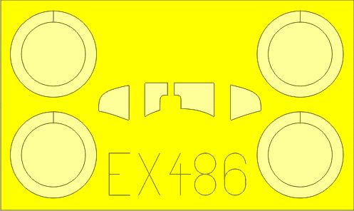 Eduard EX486 1:48 Heinkel He-51B-1