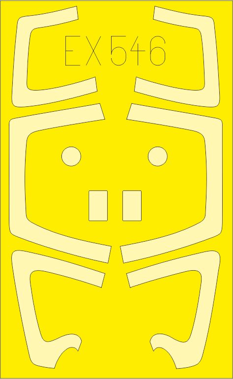 Eduard EX546 1:48 Sukhoi Su-27 Flanker B