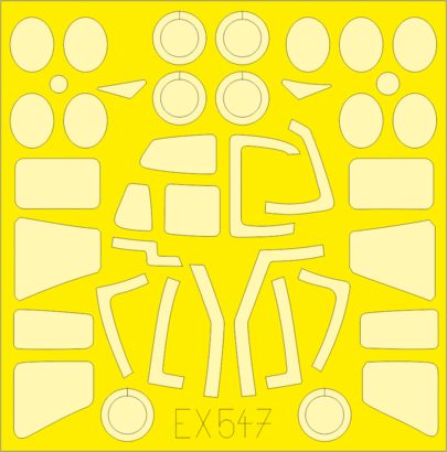 Eduard EX547 1:48 Piasecki H-21C Flying Banana