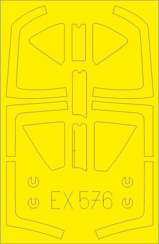 Eduard EX576 1:48 BAe Harrier T.2/T.4/T.8