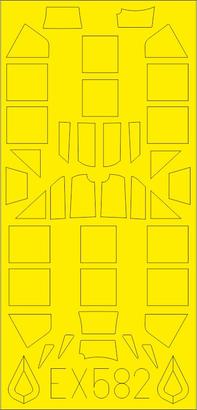 Eduard EX582 1:48 Messerschmitt Bf-109G classic TFace