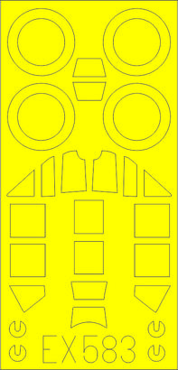 Eduard EX583 1:48 Messerschmitt Bf-109G-6