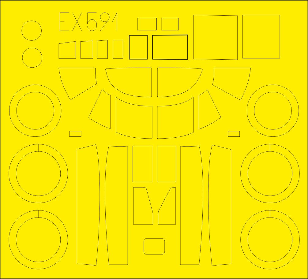 Eduard EX591 1:48 Douglas A-26B Invader