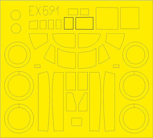 Eduard EX591 1:48 Douglas A-26B Invader