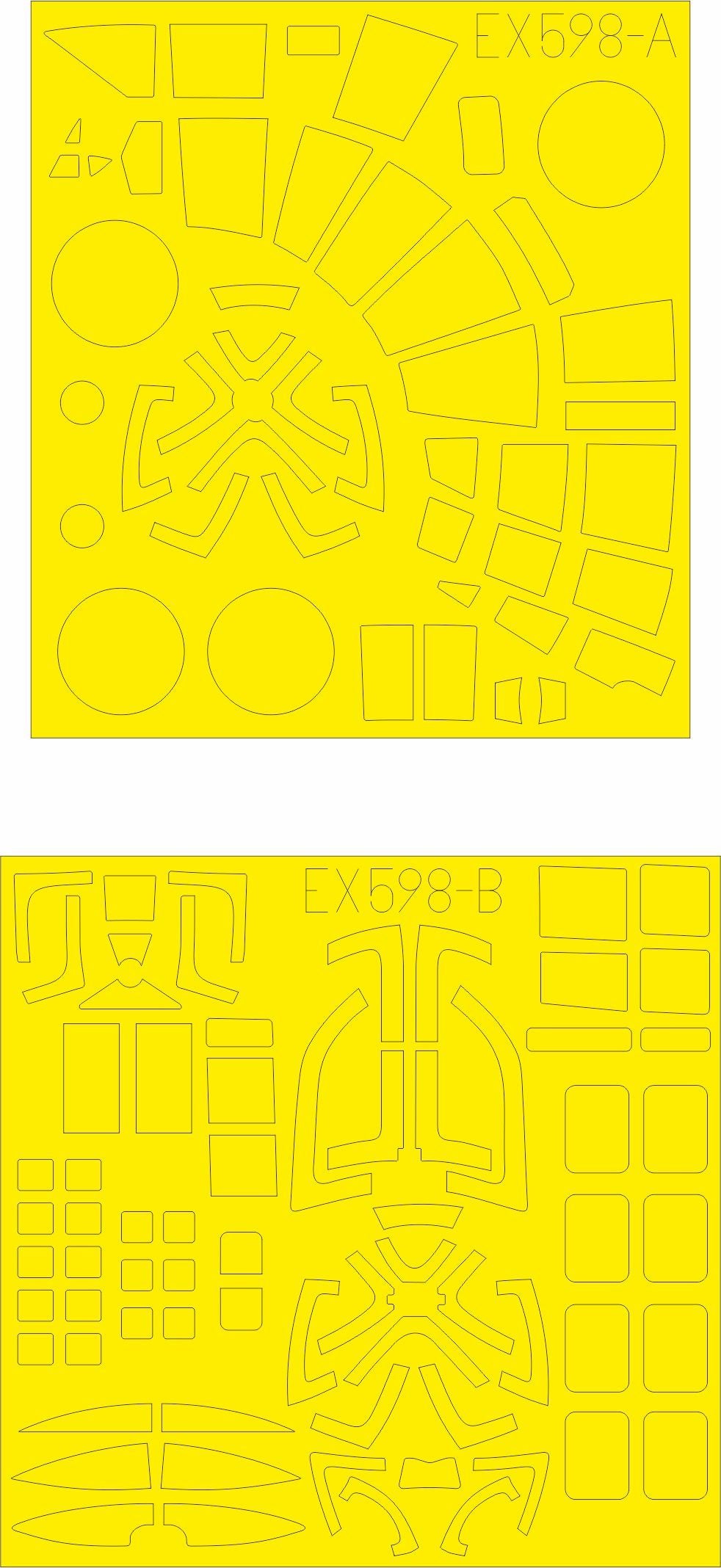 Eduard EX598 1:48 Heinkel He-111H-6 WWII German Bomber