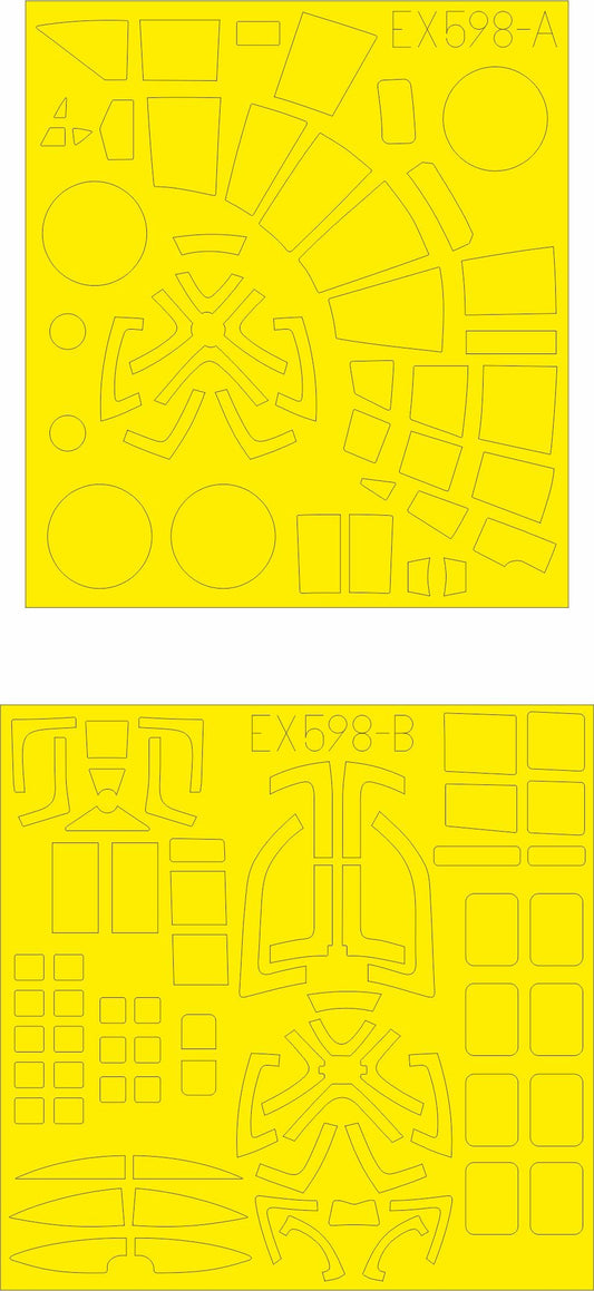 Eduard EX598 1:48 Heinkel He-111H-6 WWII German Bomber