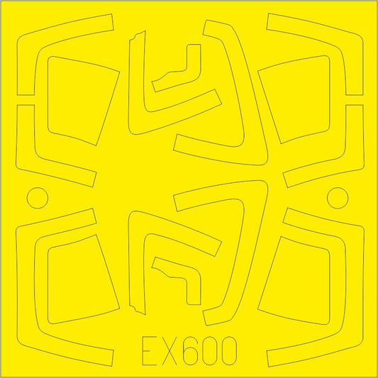 Eduard EX600 1:48 Sukhoi Su-35S Flanker E TFace