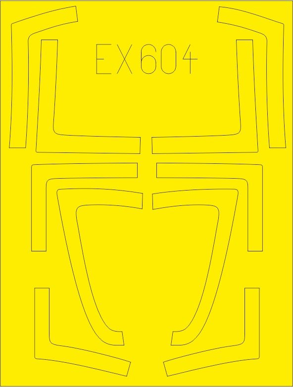 Eduard EX604 1:48 McDonnell-Douglas F/A-18B/D Hornet