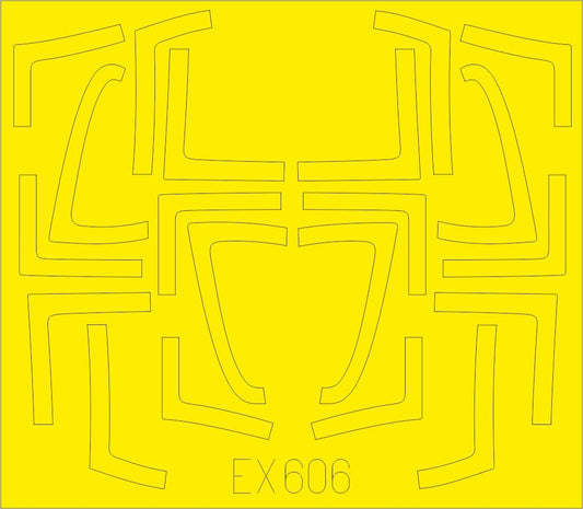 Eduard EX606 1:48 McDonnell-Douglas F/A-18B/D Hornet TFace