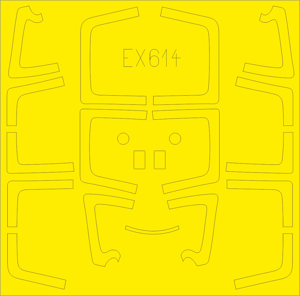 Eduard EX614 1:48 Sukhoi Su-27UB TFace
