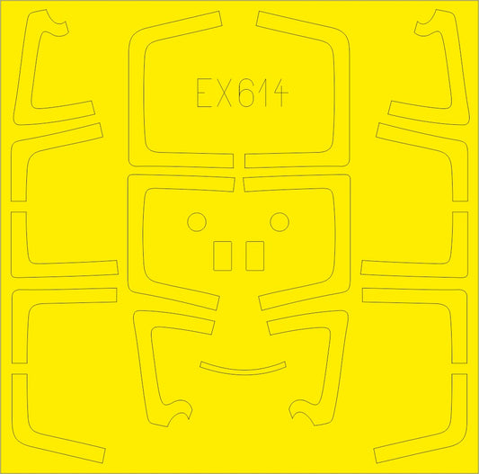 Eduard EX614 1:48 Sukhoi Su-27UB TFace