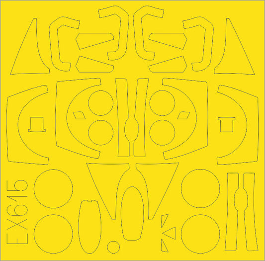 Eduard EX615 1:48 Mikoyan MiG-23MF/ML TFace