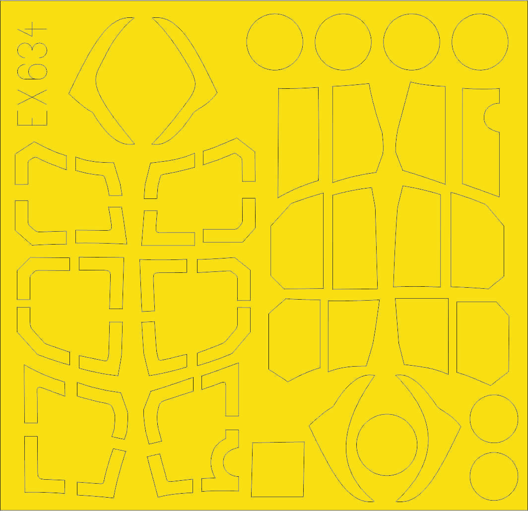 Eduard EX634 1:48 Heinkel He-219A-7 TFace