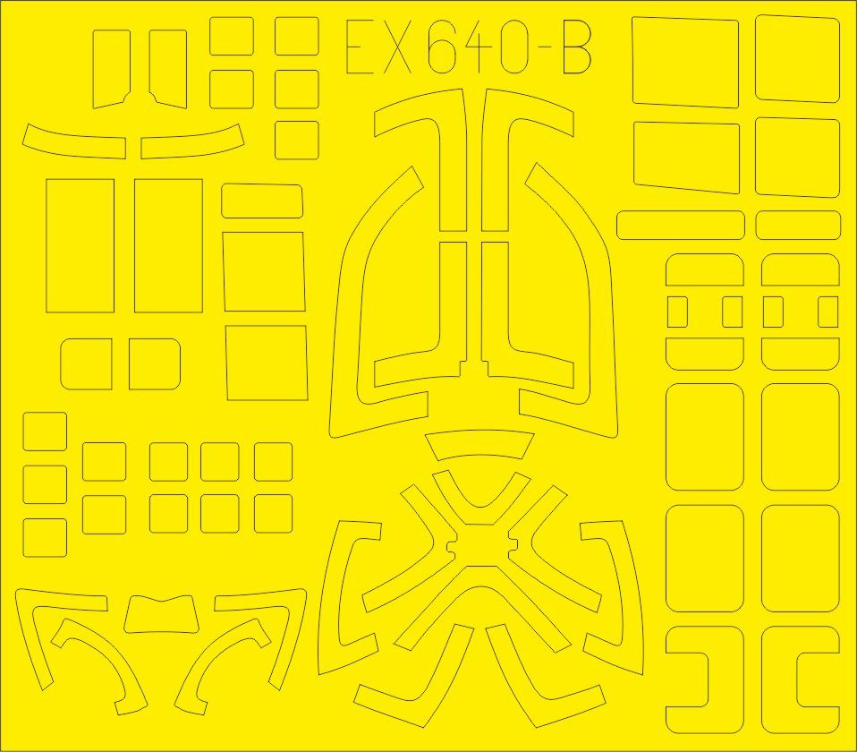 Eduard EX640 1:48 Heinkel He-111H-16