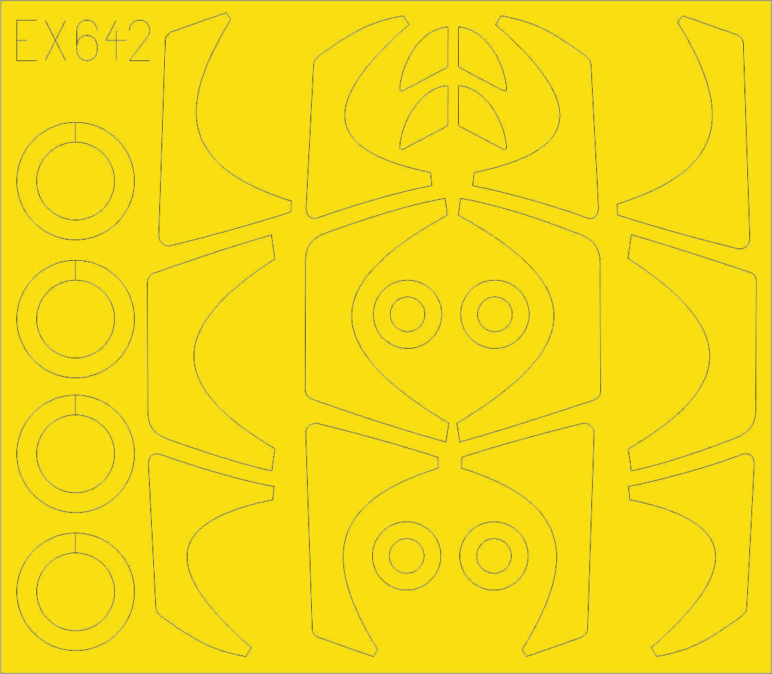 Eduard EX641 1:48 Dassault Rafale C