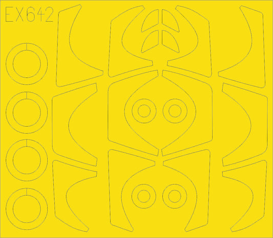 Eduard EX641 1:48 Dassault Rafale C