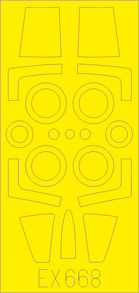 Eduard EX668 1:48 Lockheed F-104J Starfighter