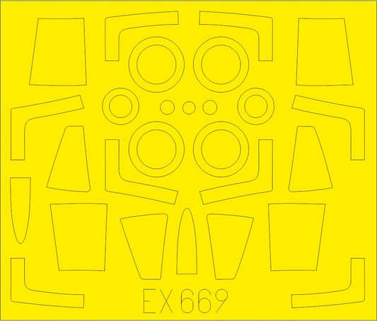 Eduard EX669 1:48 Lockheed F-104J Starfighter TFace