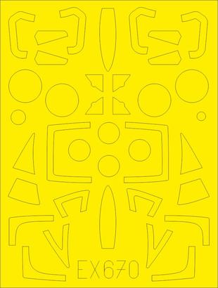 Eduard EX670 1:48 Mikoyan MiG-23BN TFace