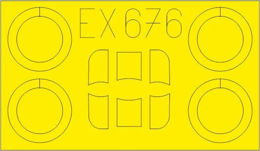 Eduard EX676 1:48 Arado Ar-68E