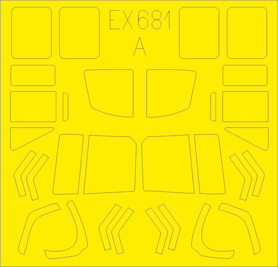 Eduard EX681 1:48 Bell UH-1N TFace