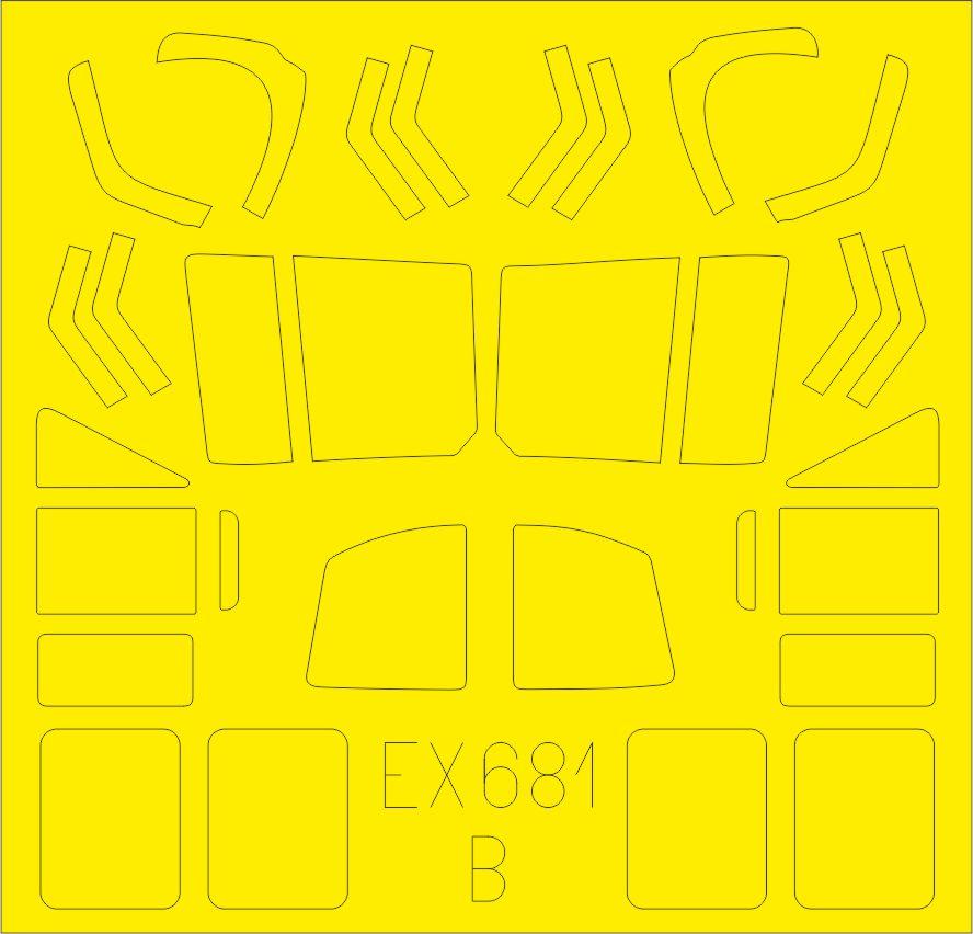 Eduard EX681 1:48 Bell UH-1N TFace