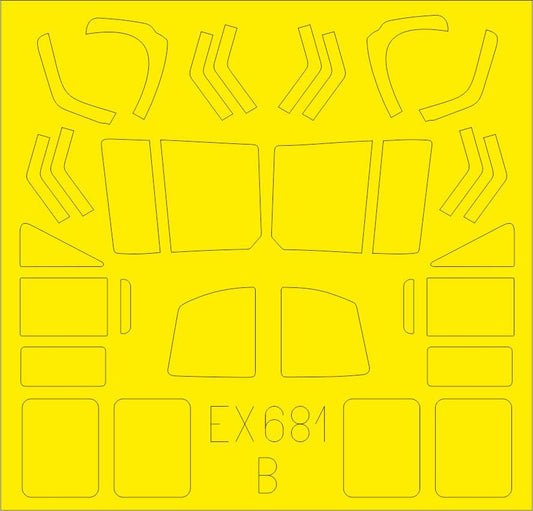 Eduard EX681 1:48 Bell UH-1N TFace