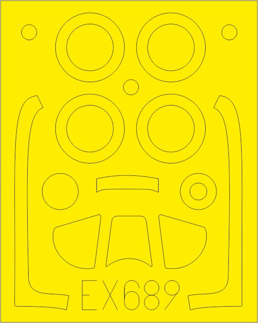 Eduard EX689 1:48 North-American P-51D-5 Mustang