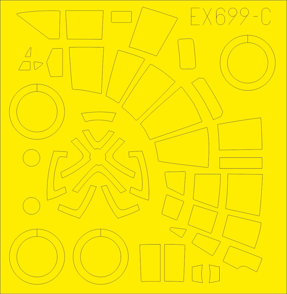 Eduard EX699 1:48 Heinkel He-111Z 'Zwilling' TFace