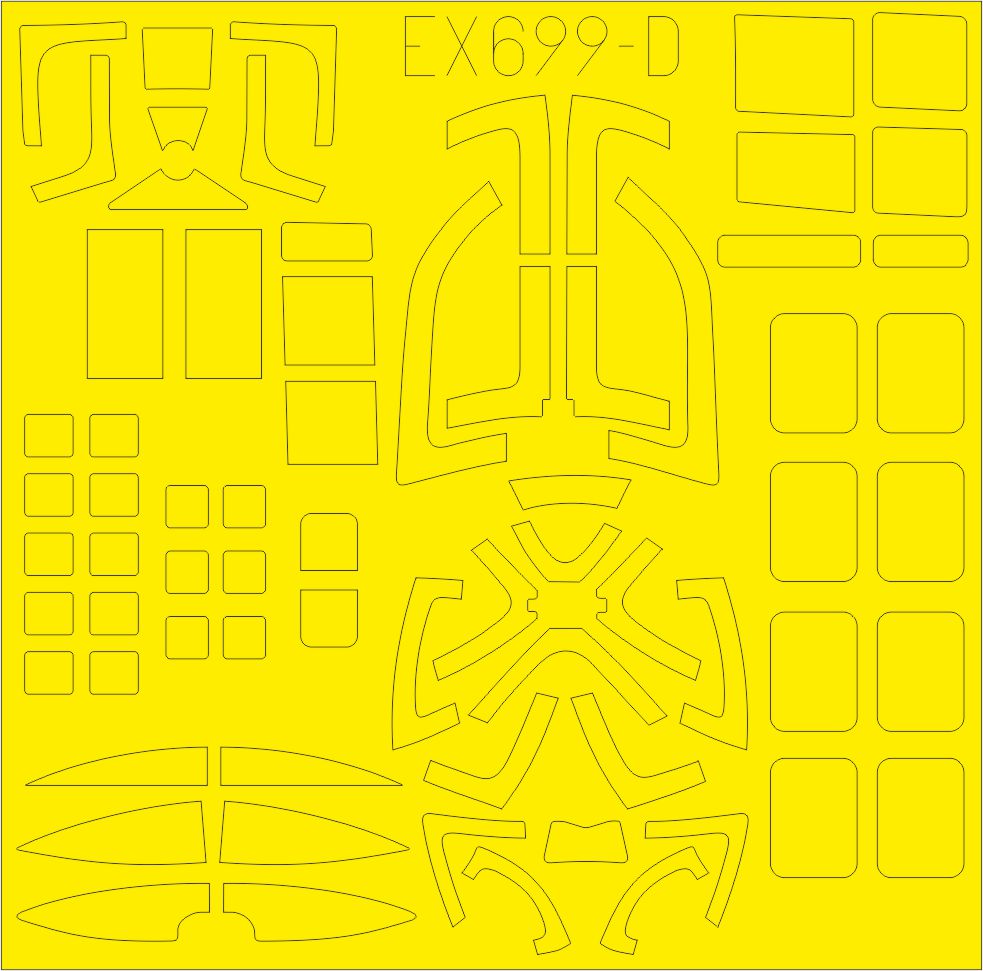 Eduard EX699 1:48 Heinkel He-111Z 'Zwilling' TFace