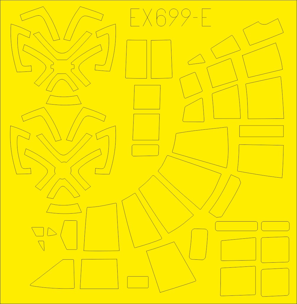 Eduard EX699 1:48 Heinkel He-111Z 'Zwilling' TFace
