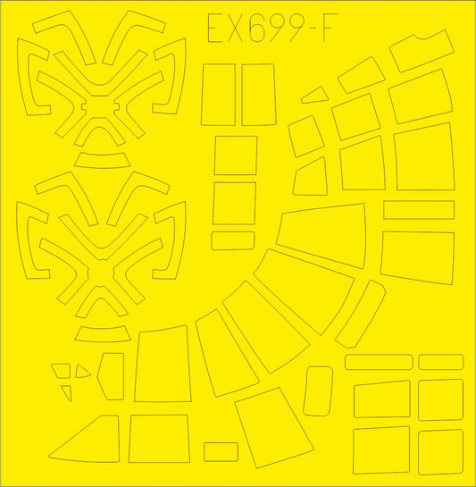 Eduard EX699 1:48 Heinkel He-111Z 'Zwilling' TFace