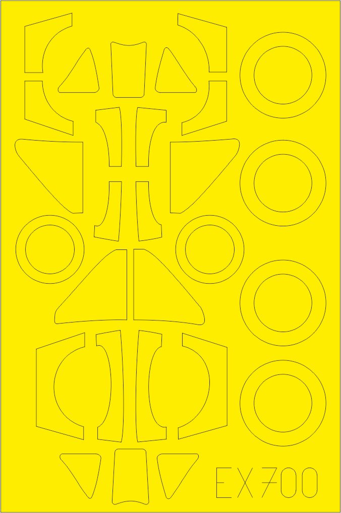 Eduard EX700 1:48 Messerschmitt Me-262A TFace