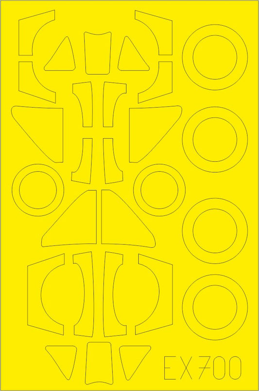 Eduard EX700 1:48 Messerschmitt Me-262A TFace