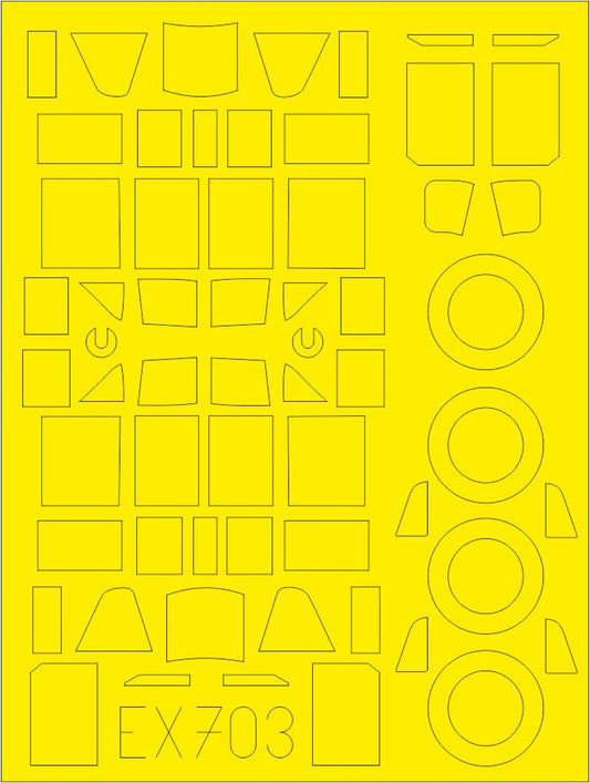 Eduard EX703 1:48 Ilyushin IL-2 Sturmovik TFace