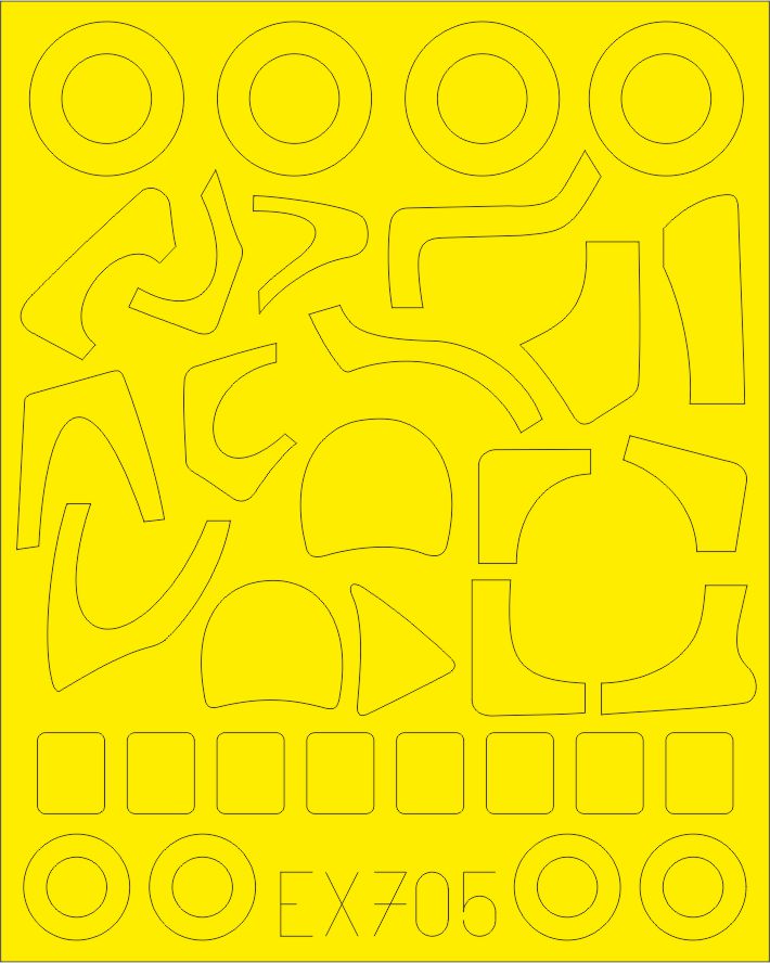 Eduard EX705 1:48 Mil Mi-24V/VP