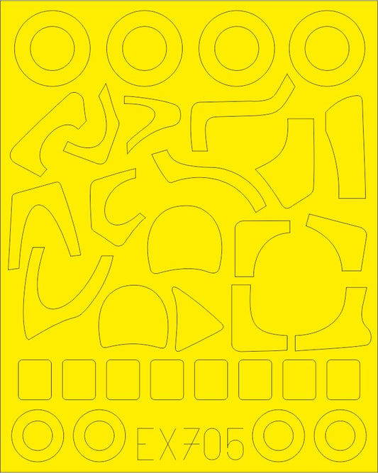 Eduard EX705 1:48 Mil Mi-24V/VP